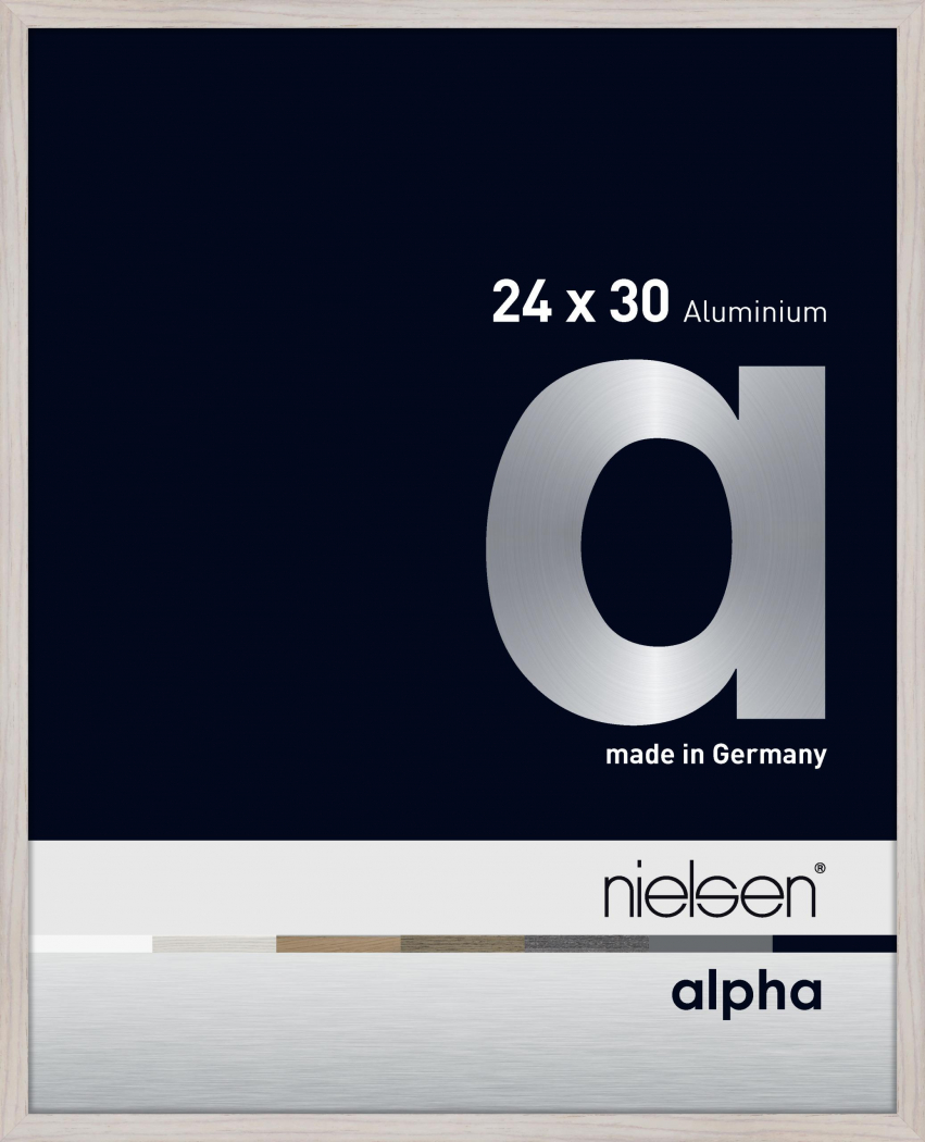 Nielsen Alpha 1622525 24x30cm Eiche Weiß