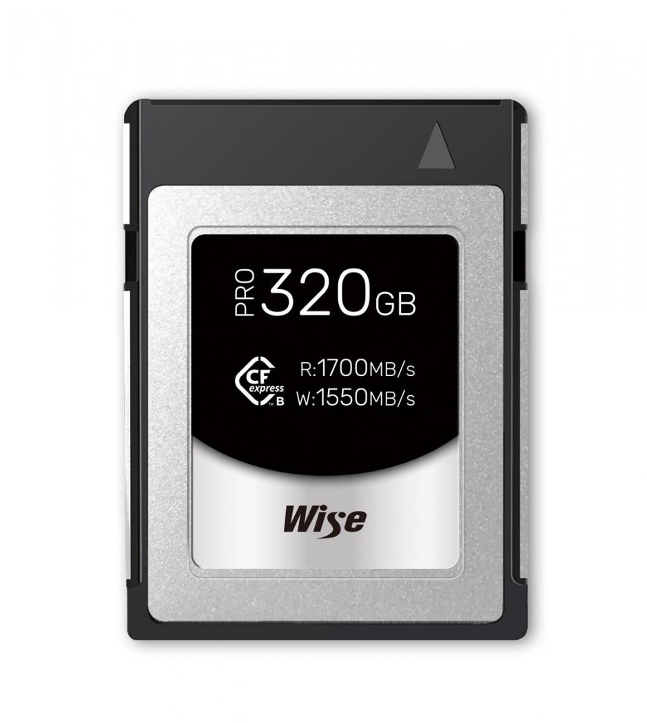 Wise CFexpress Type B PRO 320GB 1700MB/Sek.