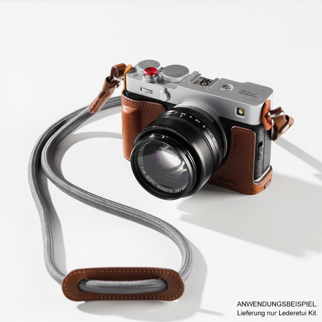 SmallRig 5449 Ledertasche Kit für Fujifilm X-E5 braun
