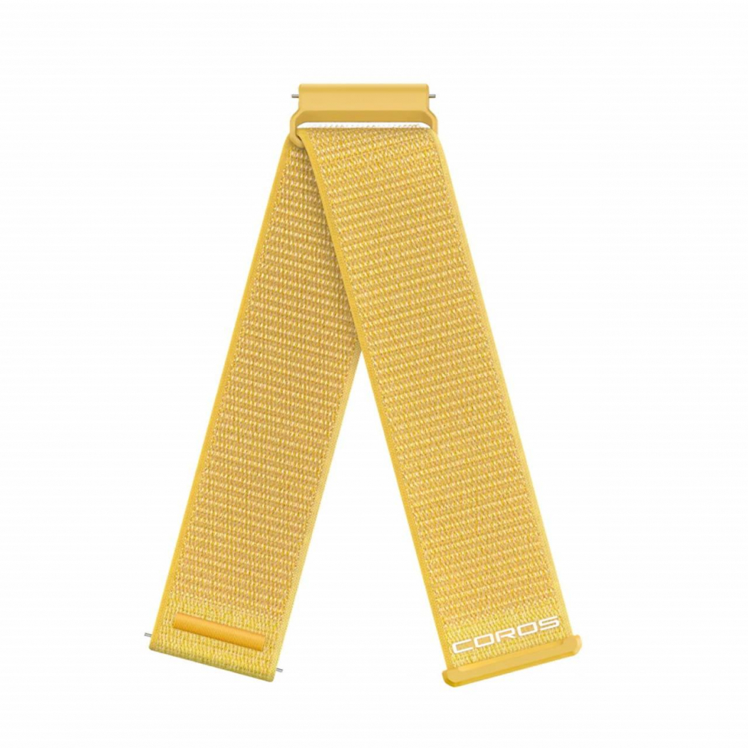 COROS Nylon Ersatzband 22mm APEX 4 42mm Yellow