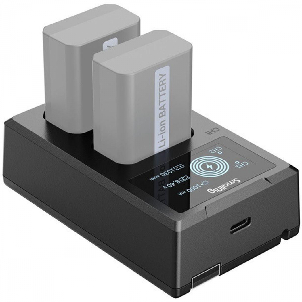 SmallRig 4081 Chargeur de batterie NP-FW50