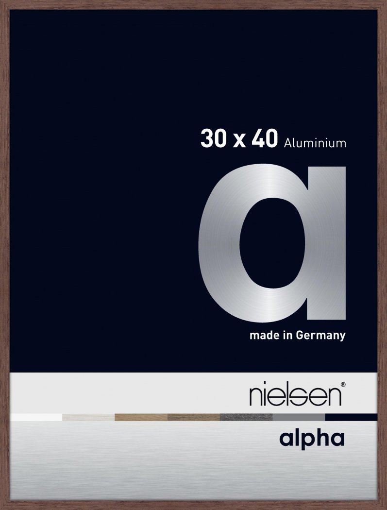 Nielsen Alpha 1630515 30x40cm wengé hell