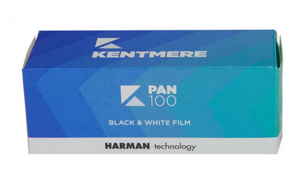 Kentmere Pan100 120 B&W roll film