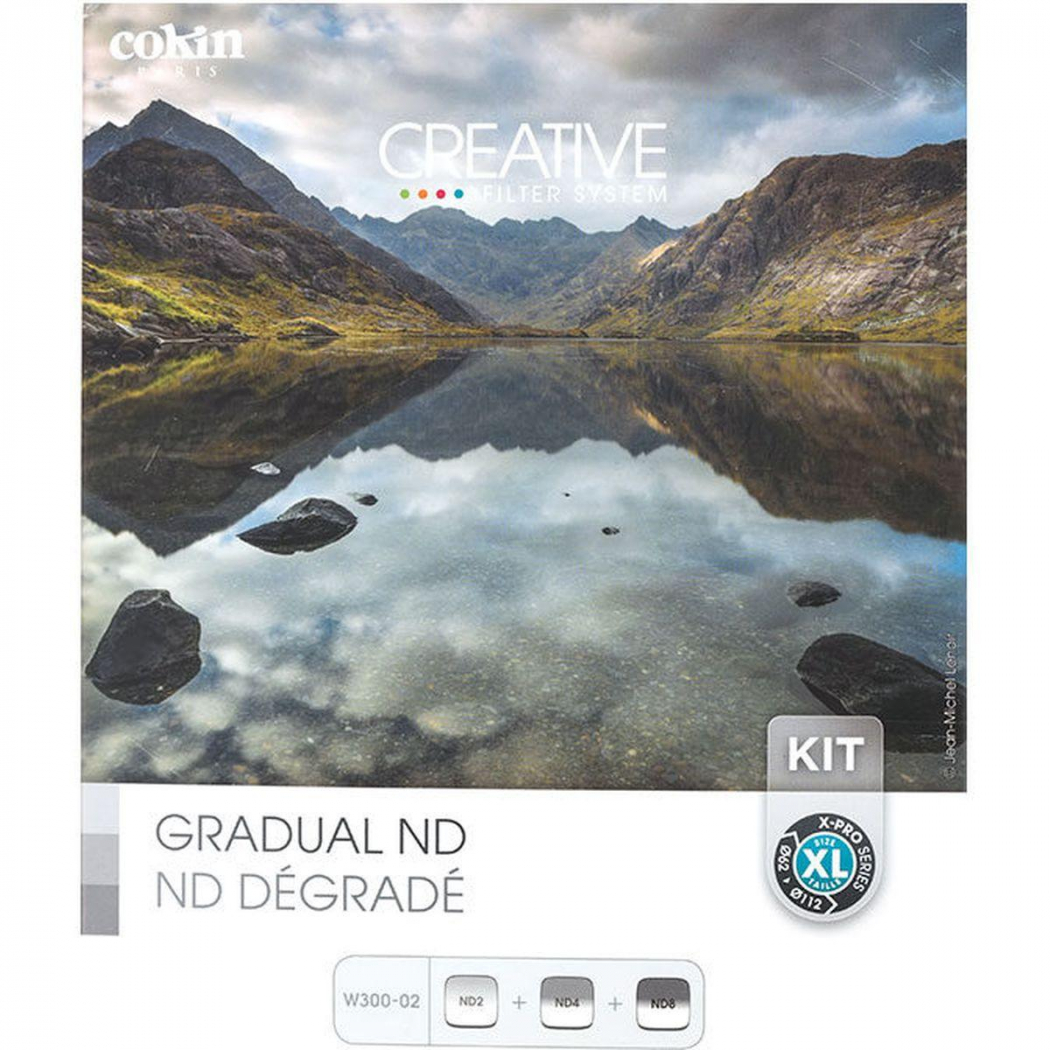 Cokin 3 Graduated ND Filters Kit W300-02 XL-Serie