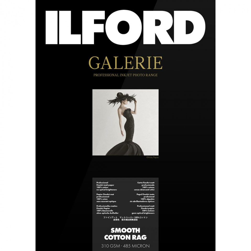 Ilford GALERIE Smooth Cotton Rag 310gsm A4 25