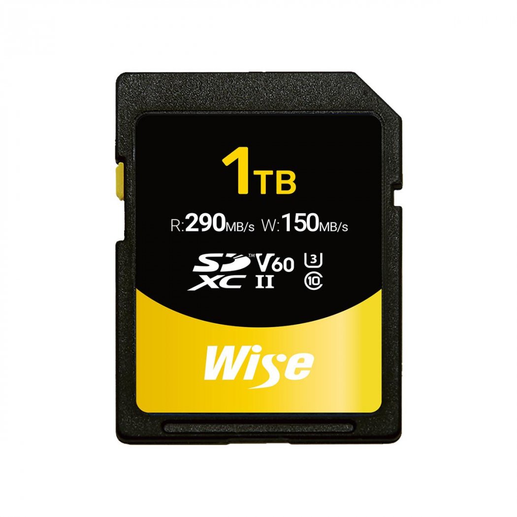 Wise SDXC UHS-II V60 1TB Memory Card
