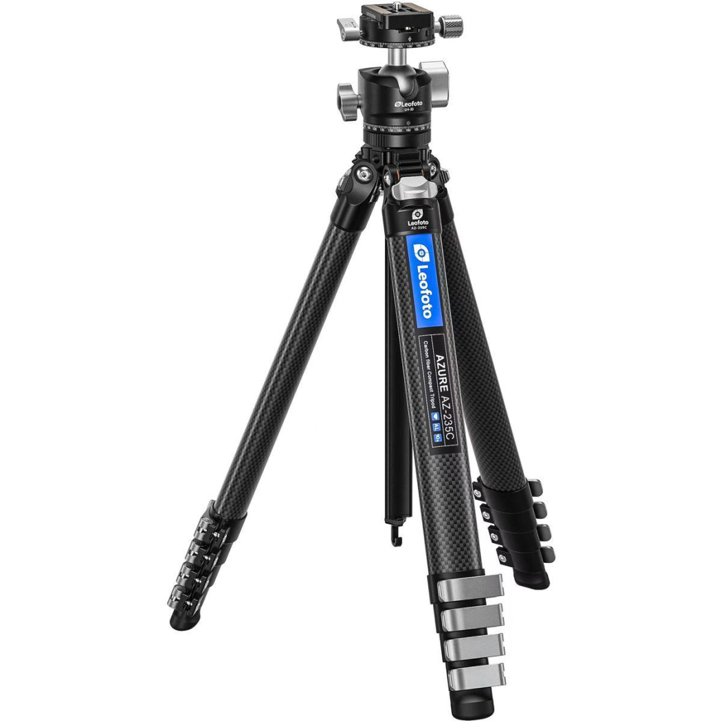 Leofoto Carbonstativ Azure AZ-235C + Kopf LH-30R - 6067832 Leofoto Carbonstativ Azure AZ-235C + Kopf LH-30R