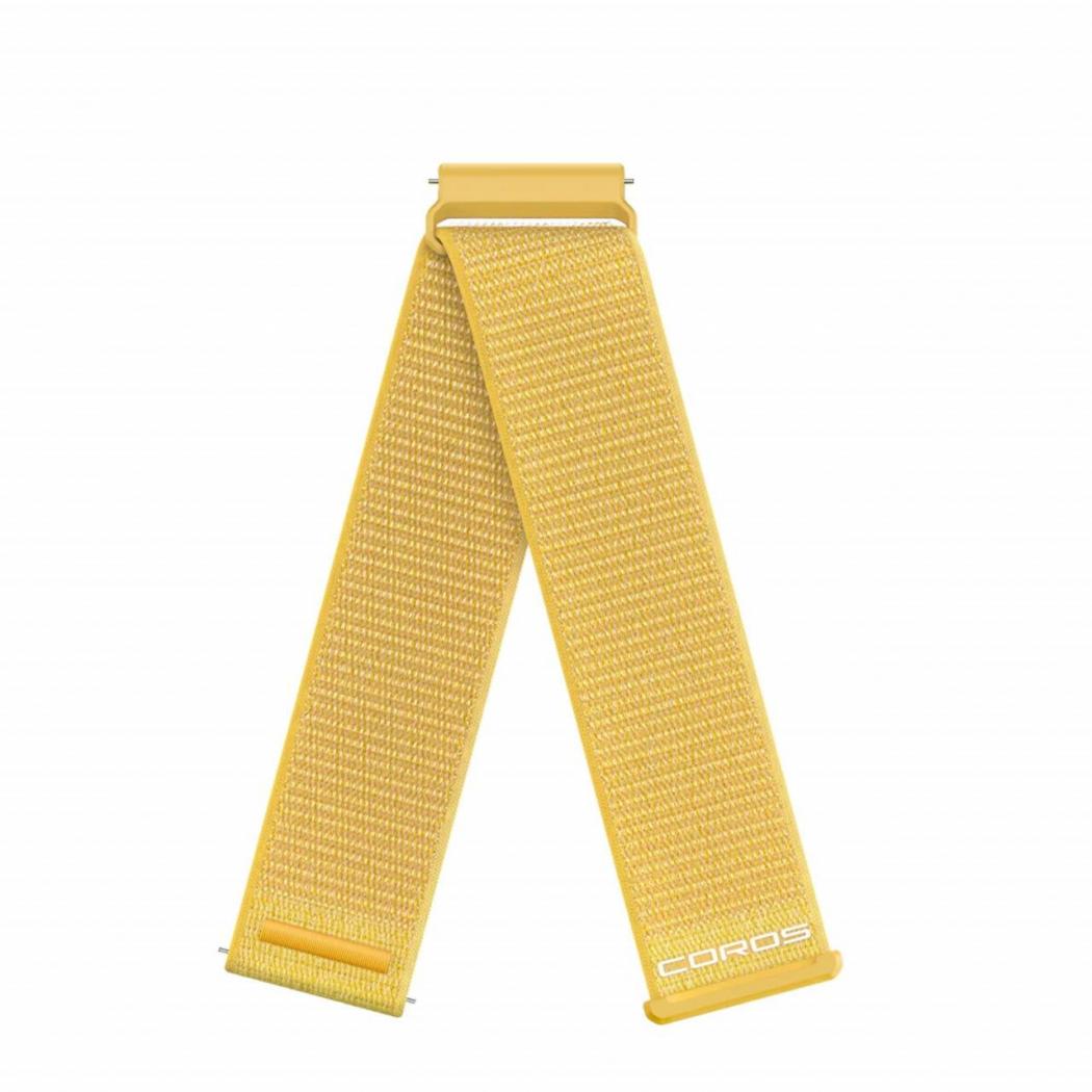 COROS Nylon Ersatzband 24mm APEX 4 46mm Yellow