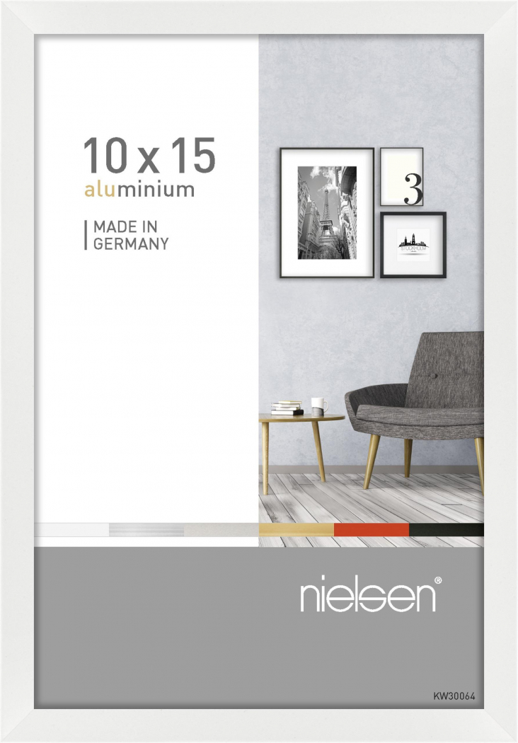 Nielsen 5310056 Pixel 10x 15cm weiß