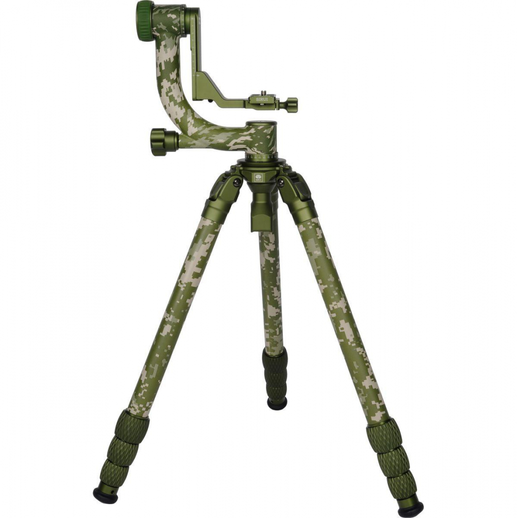 SIRUI CT-3204 2in1 Dreibeinstativ mit Nivelierbasis und Gimbalkopf