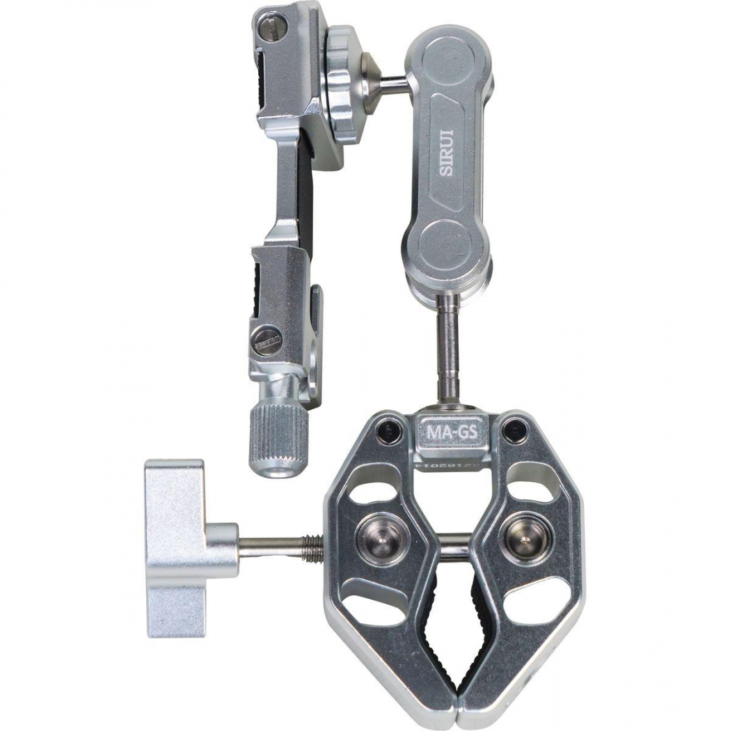 SIRUI MA-GS  Crap Clamp mit Magic Arm und Smartphone Halterung Silber