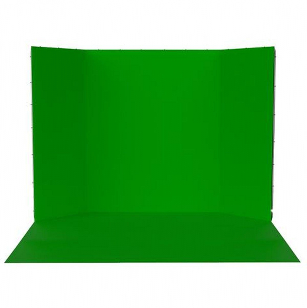 StudioKing Fond décran panoramique vert FSF-240400PT 240x400cm