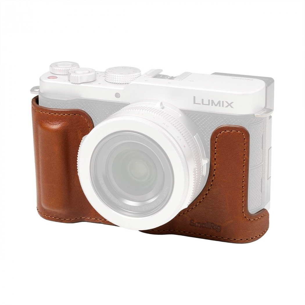 SmallRig 5699 Leather Half Case LUMIX L10 Brown