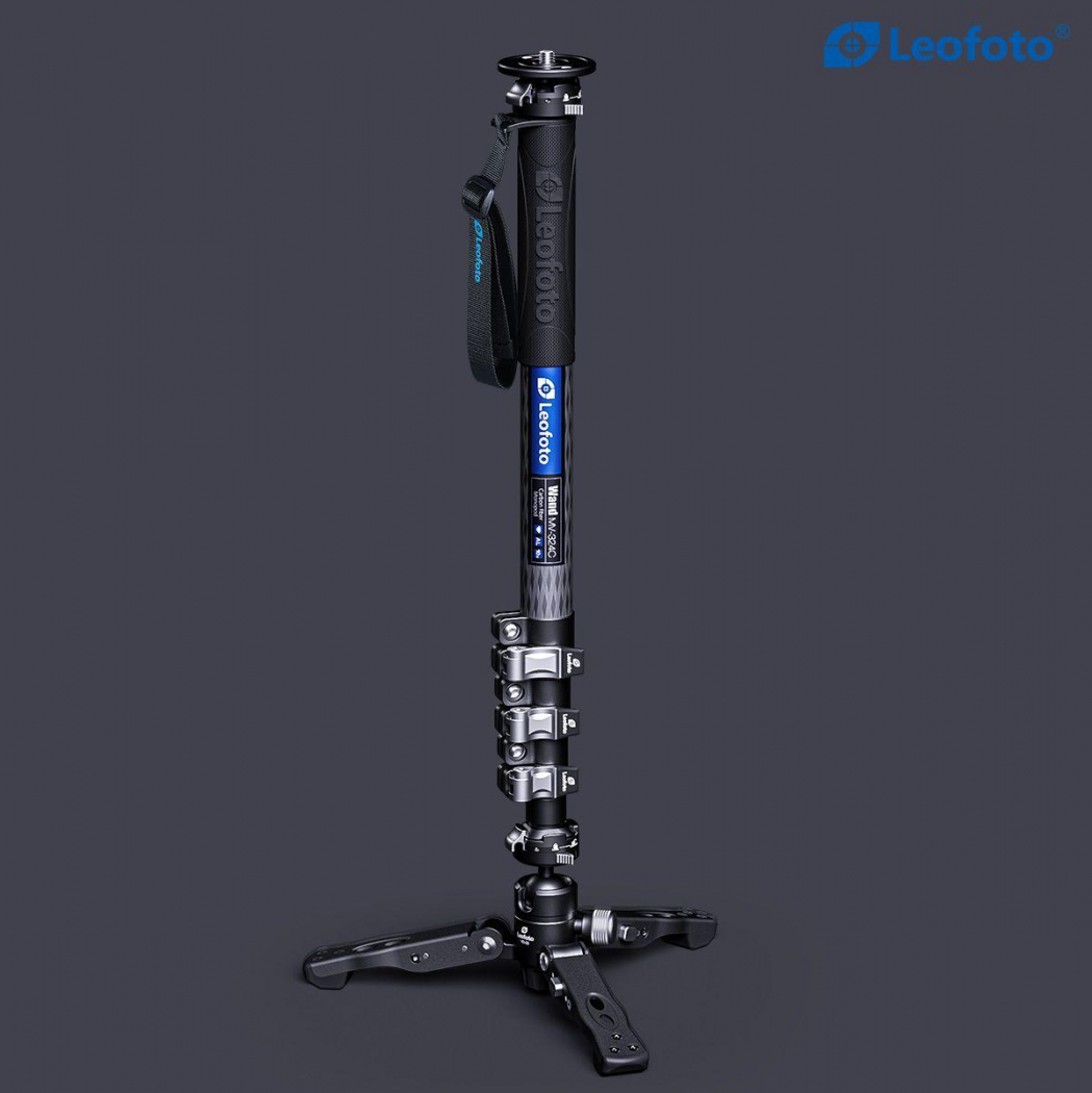Leofoto Carbon-Einbeinstativ MV-324C+VD-03