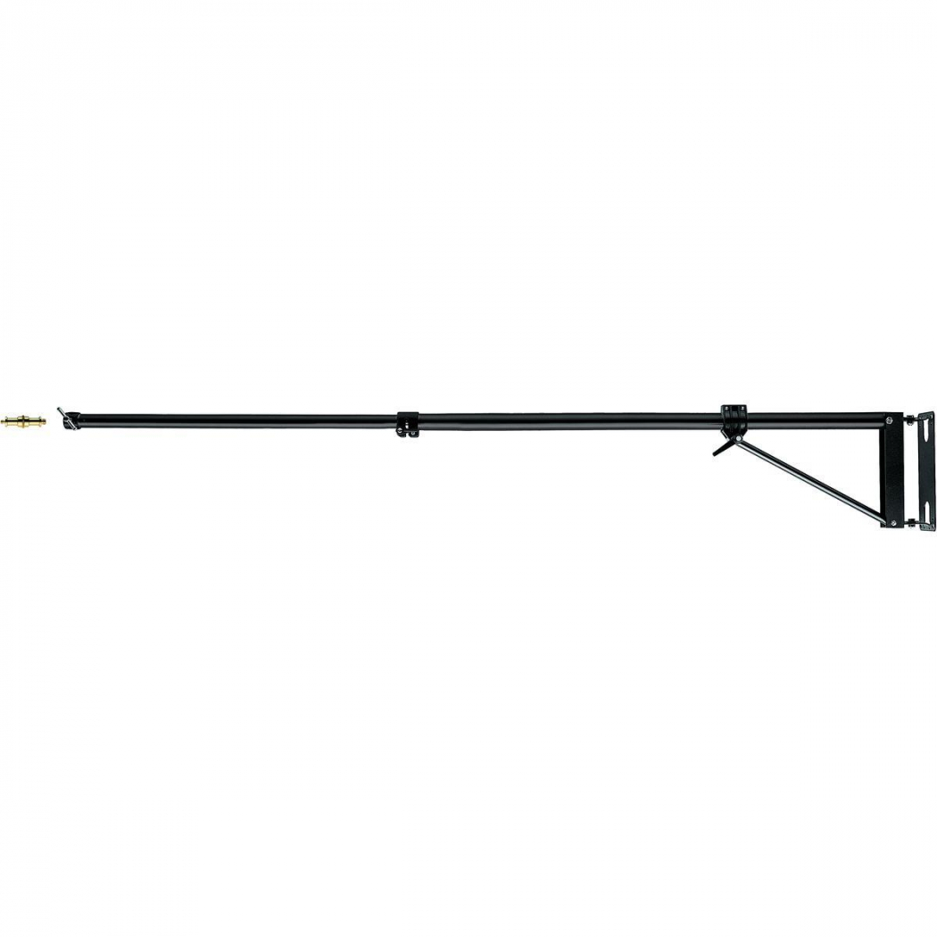 Manfrotto 098B Wandgalgen Schwarz 1,2-2,1m
