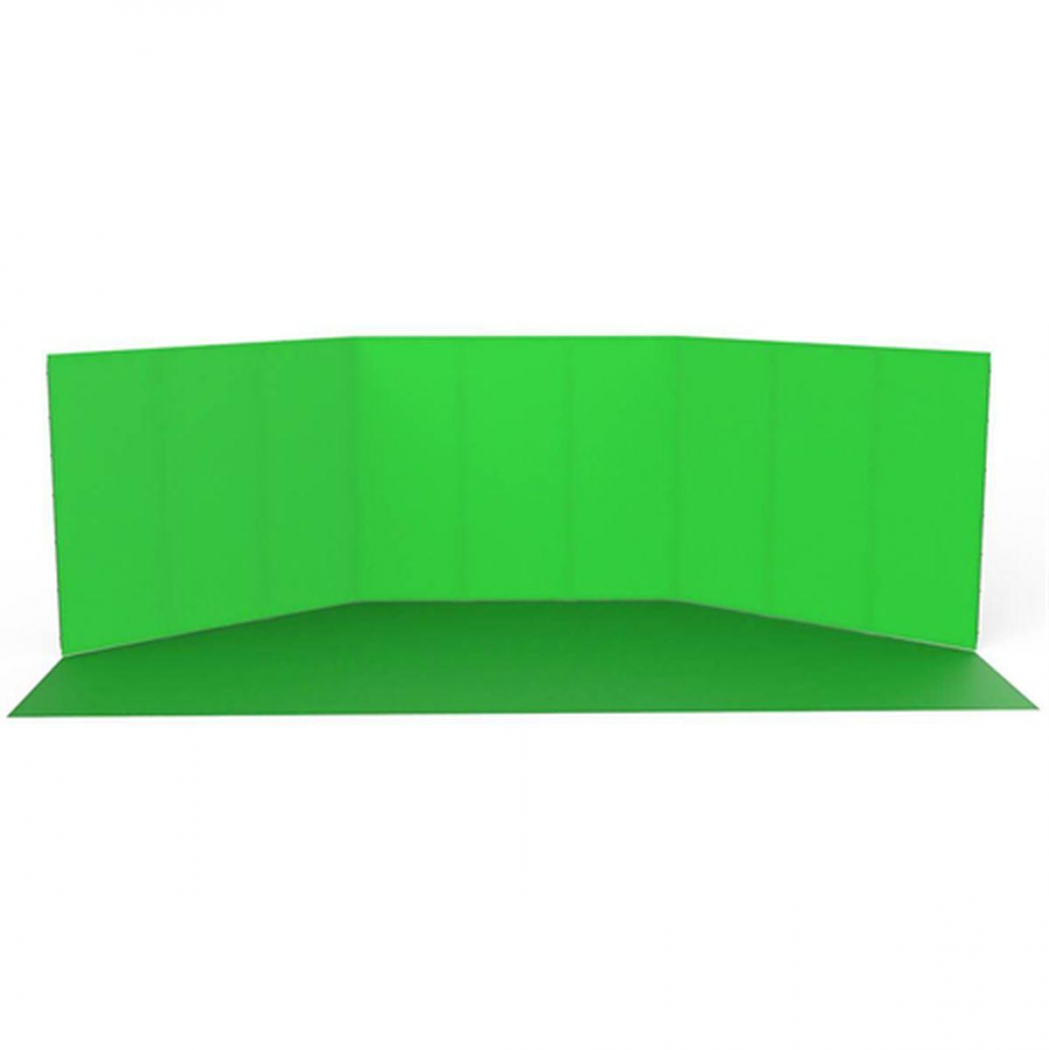 StudioKing Fond panoramique écran vert FSF-240900PT 240x900cm