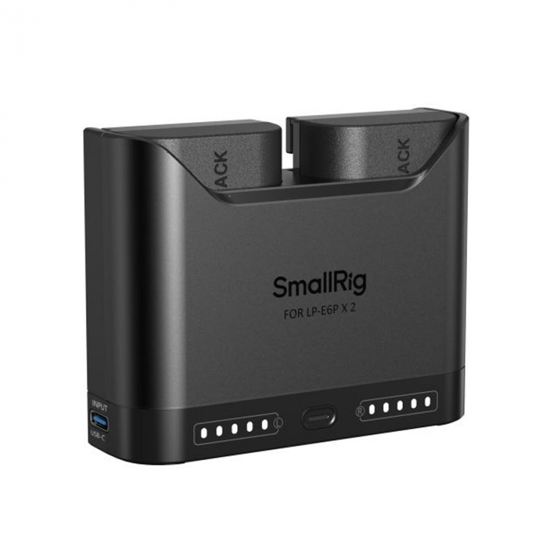 SmallRig 5485 Turbo Charging Kit for LP-E6P Camera Batteries