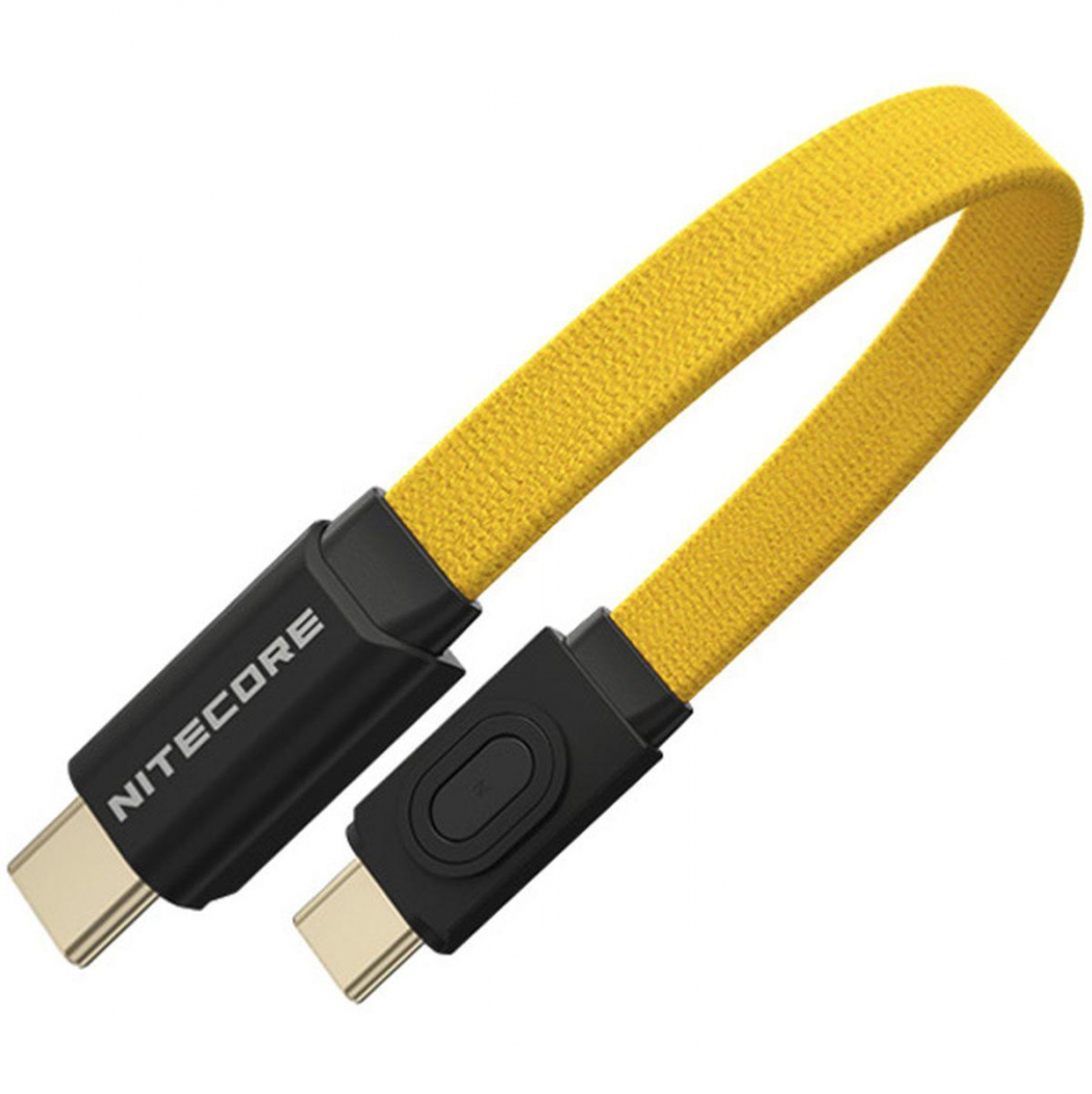 Nitecore NLINK10 Magnetisches Schnellladeladekabel USB-C zu USB-C