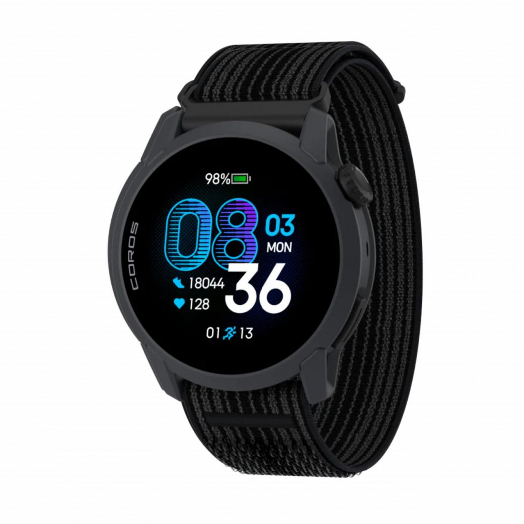 COROS montre de sport PACE 4 Nylon Black