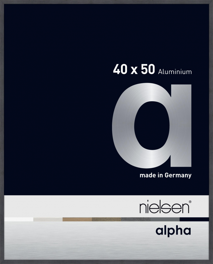 Nielsen Alpha 1640526 40x50cm grau