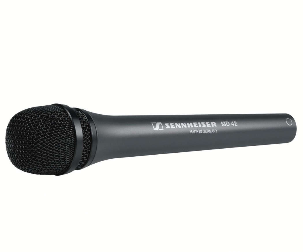 Sennheiser MD 42 Reportagemikrofon schwarz