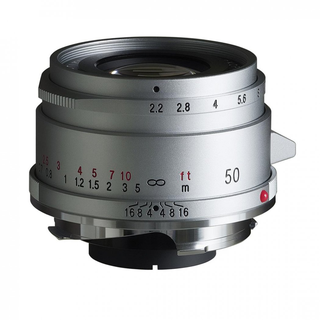 Voigtländer Color-Skopar 50 mm f2,2 VM silber
