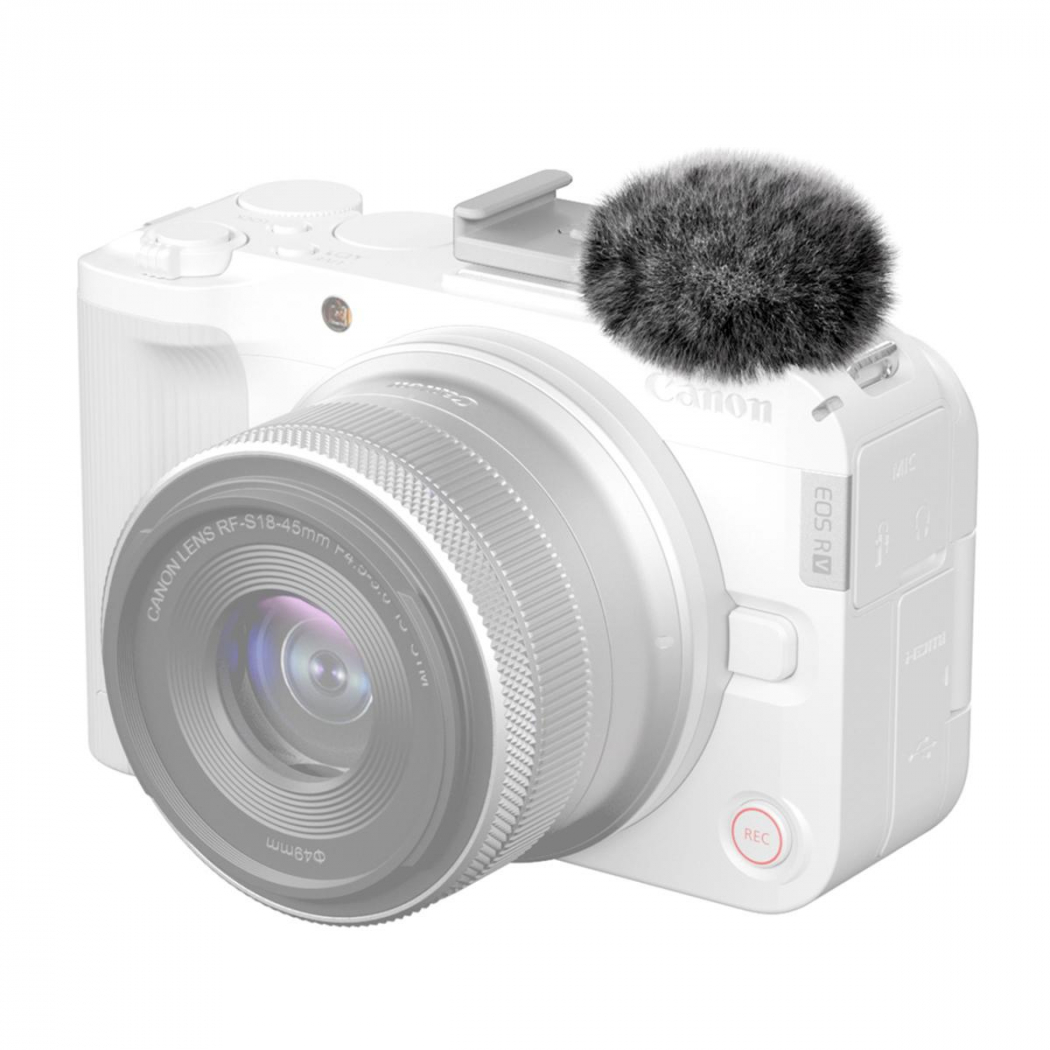 SmallRig 5434 Furry Windscreen Kit for Canon EOS R50 V (2 pieces)