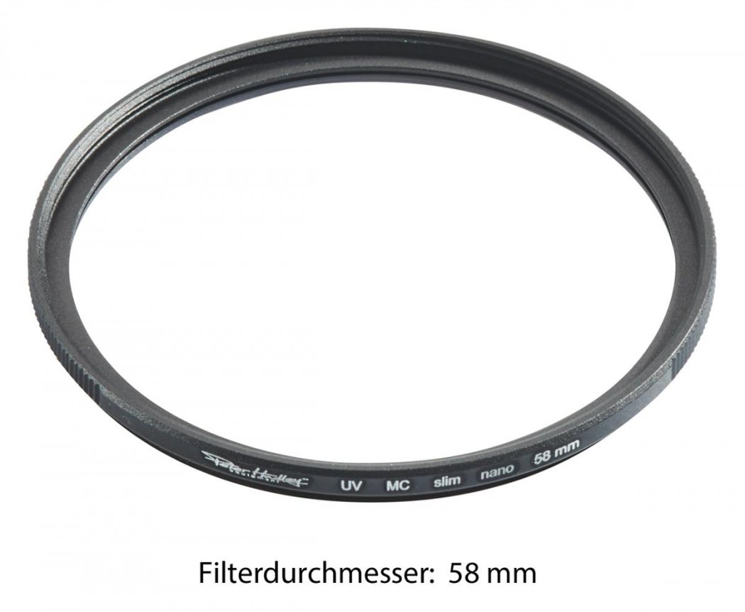 Peter Hadley MC Nano UV-Filter 58 mm Premium Line