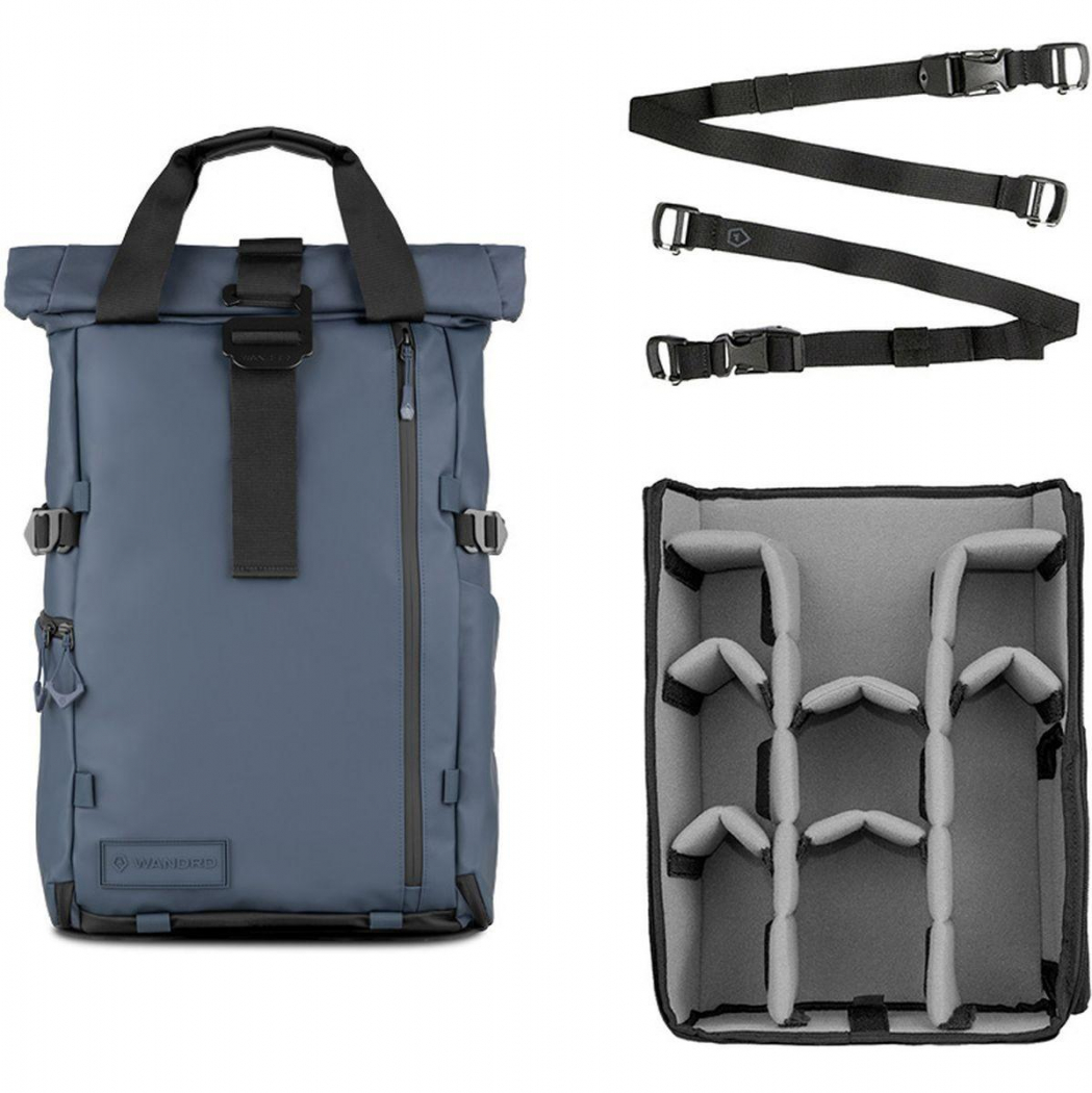 WANDRD PRVKE 31l Pro Photography Bundle V4 Aegean Blue