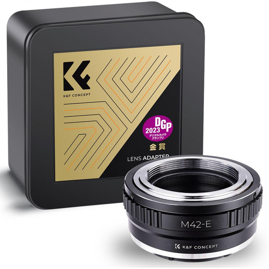 K&F Concept Adaptateur dobjectif M42 sur Sony E-Mount - 6065887 K&F Concept Adaptateur dobjectif M42 sur Sony E-Mount