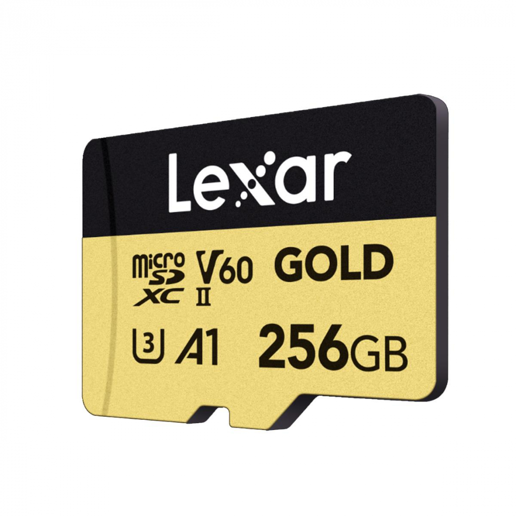 Lexar microSDXC Gold Series UHS-II 256GB V60