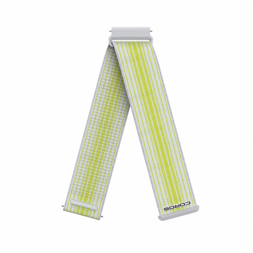 COROS Nylon Ersatzband 22mm PACE 4/3/Pro White