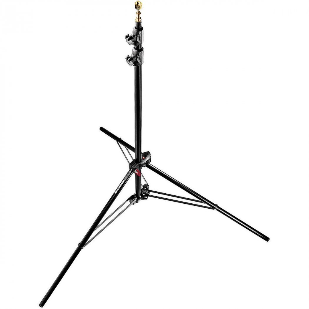 Manfrotto 1052BAC Compact Alu Lampenstativ mit Luftfederung