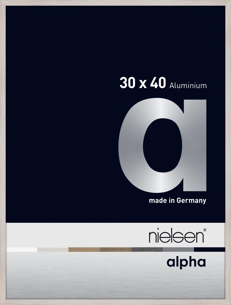 Nielsen Alpha 1630525 30x40cm eiche weiß