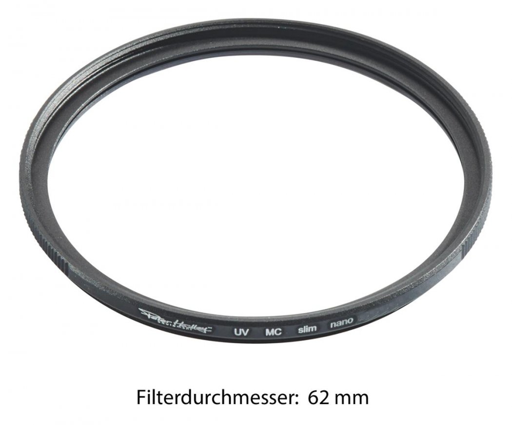 Peter Hadley MC Nano UV-Filter 62 mm Premium Line