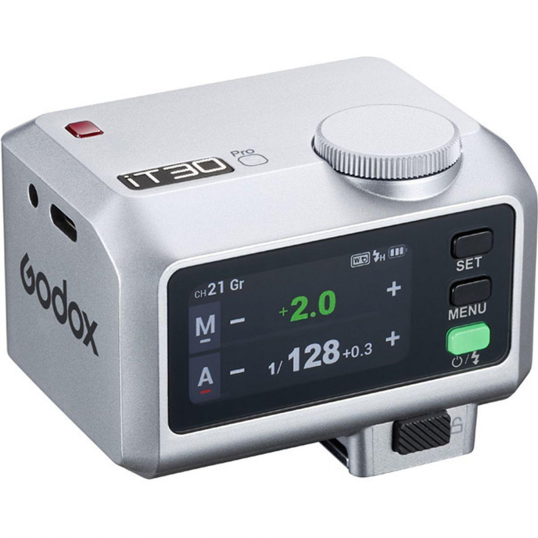 Godox iT30Pro C TTL Mini Flash for Canon silver Foto Erhardt