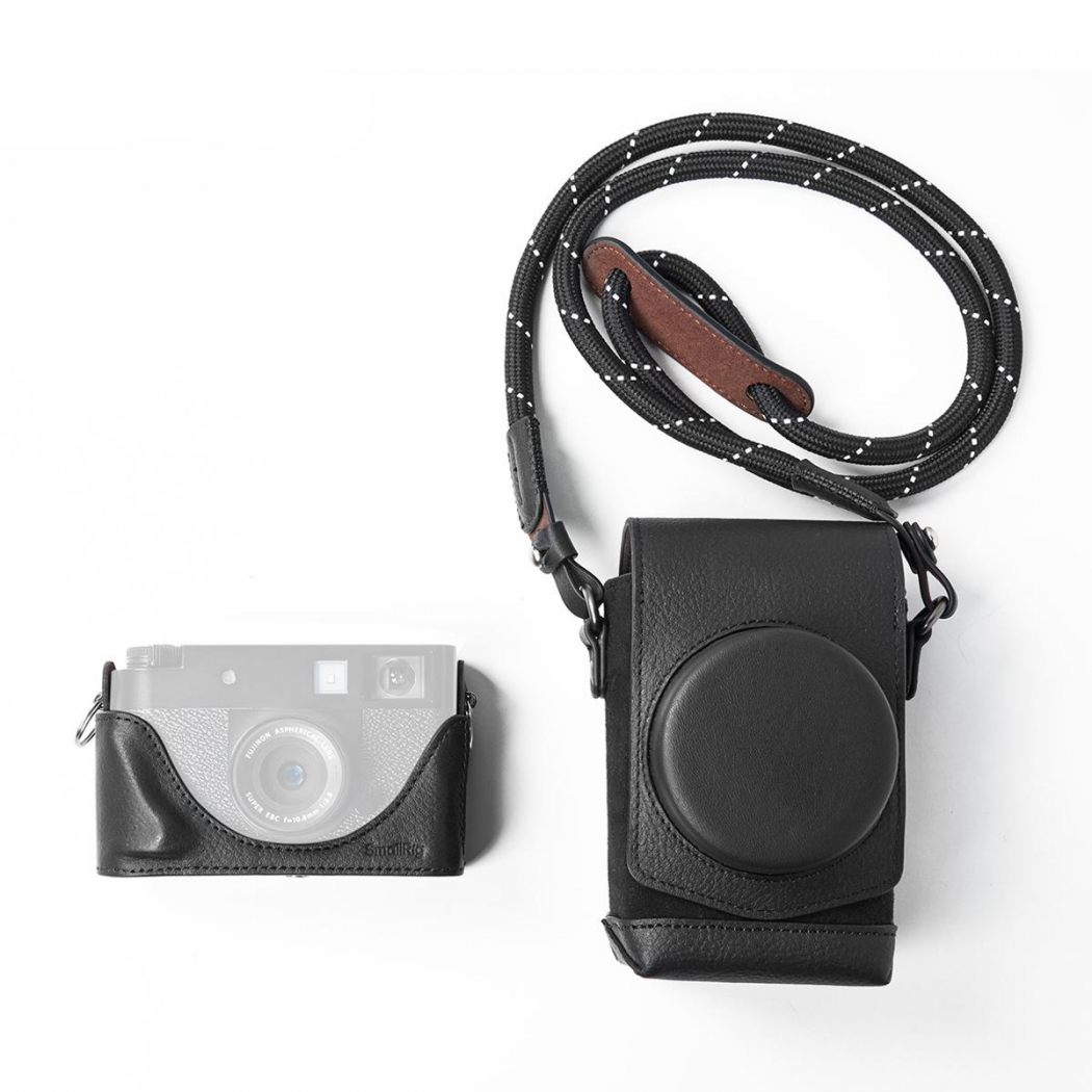 SmallRig 5219 Ledertaschen-Set für X half Fujifilm schwarz
