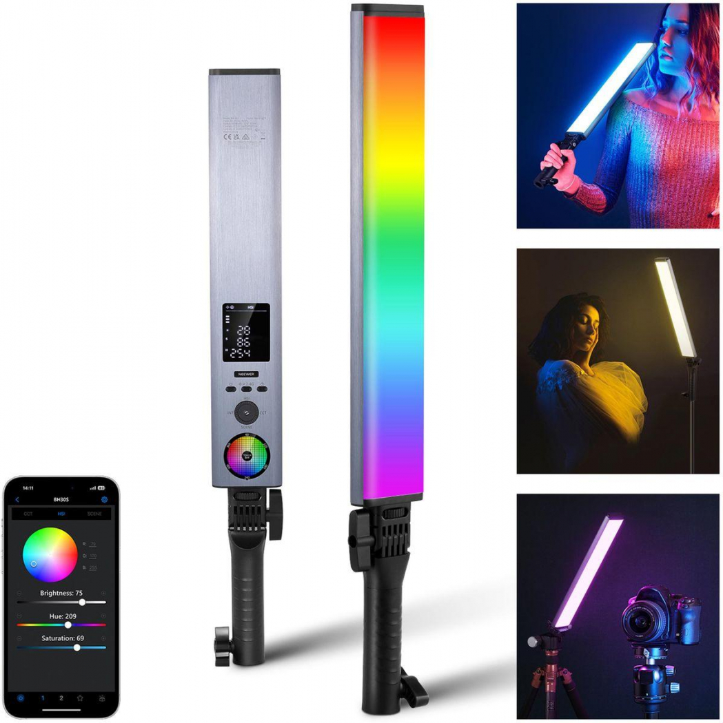 NEEWER BH30S Tragbares RGB LED Video Licht