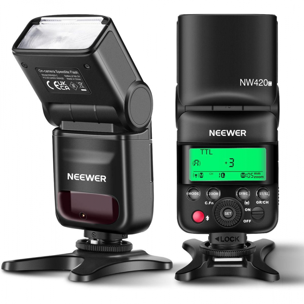 NEEWER NW420C clip-on flash for Canon