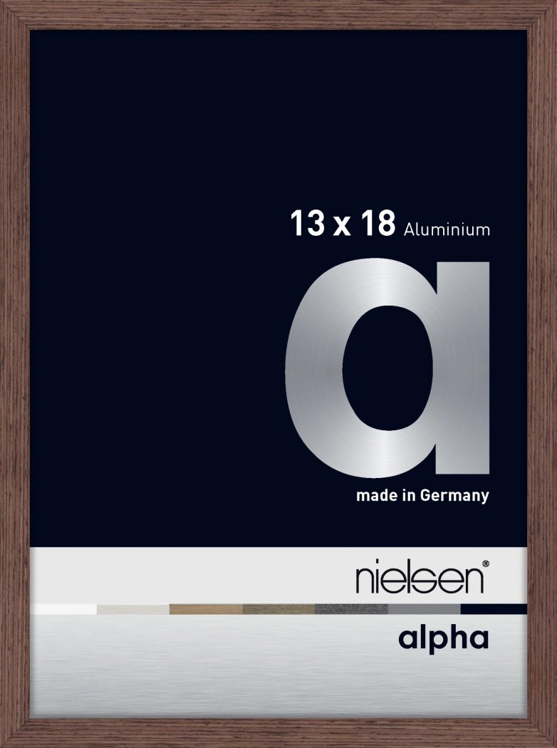 Nielsen Alpha 13x18cm 1632515 wengé hell