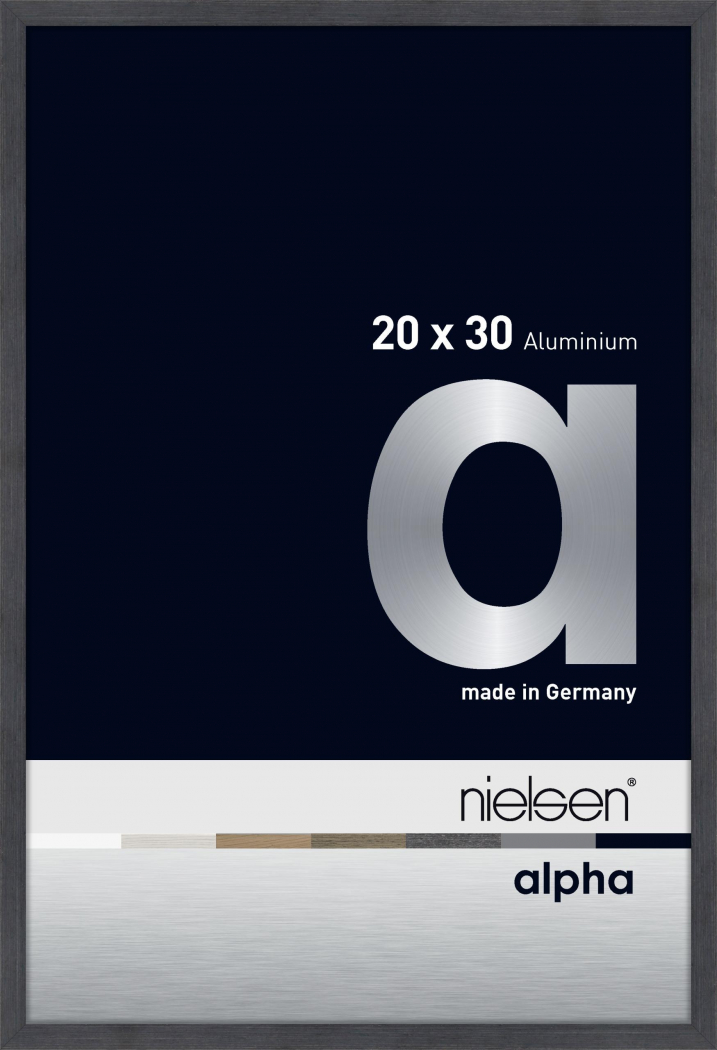 Nielsen Alpha 1635526 20x30cm grau