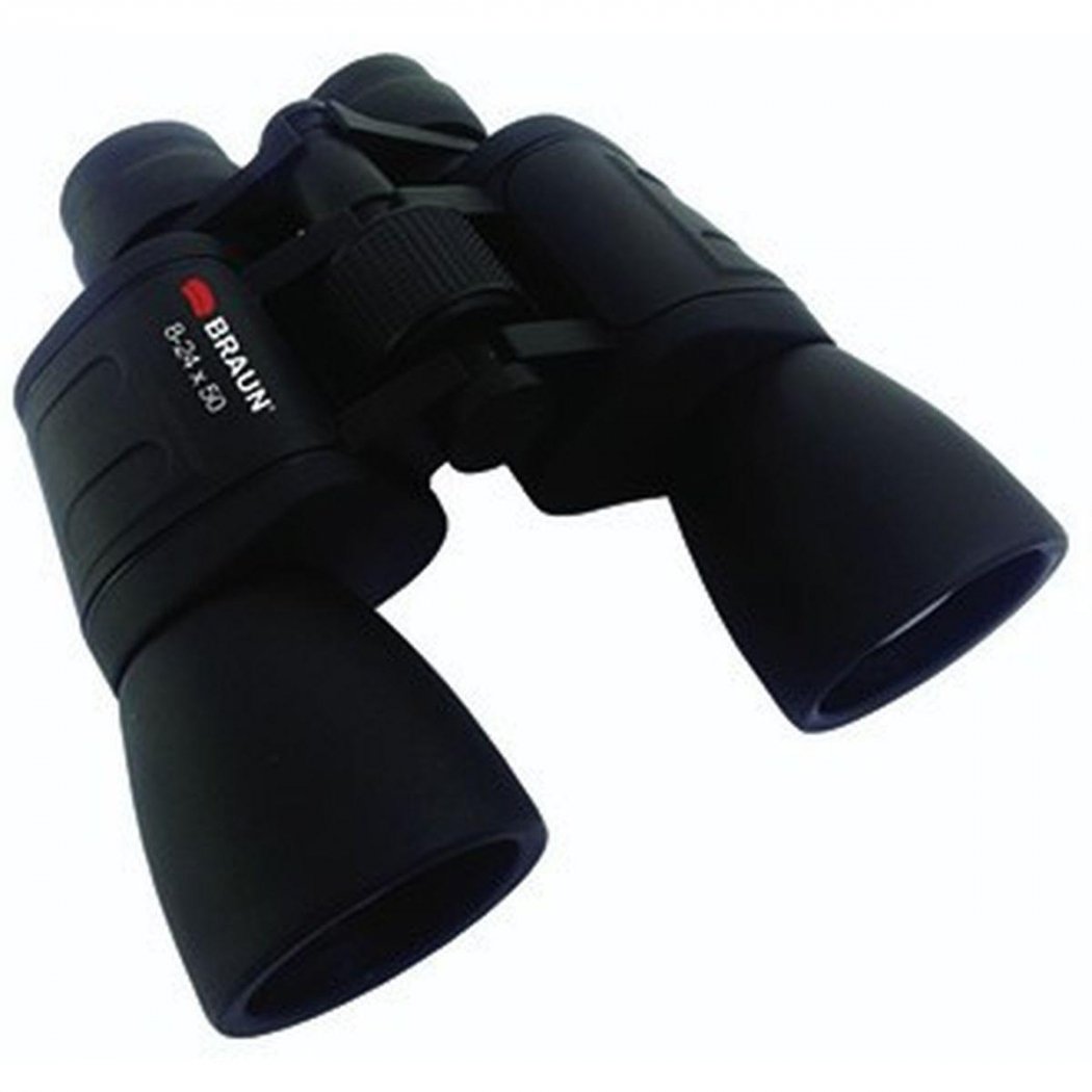 Marron Jumelles Zoom 8-24x50 noir