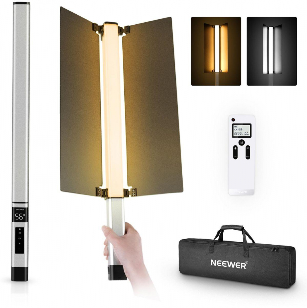 NEEWER CL124 Tragbares Bi-Color Stablicht mit Tasche