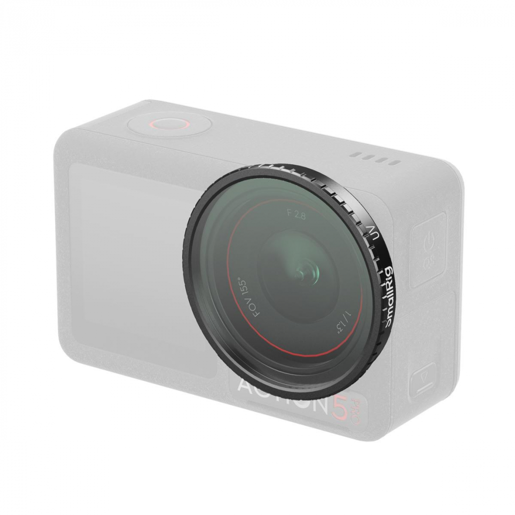 SmallRig 5838 Attachable UV Filter for DJI Osmo Action 5 Pro / 4