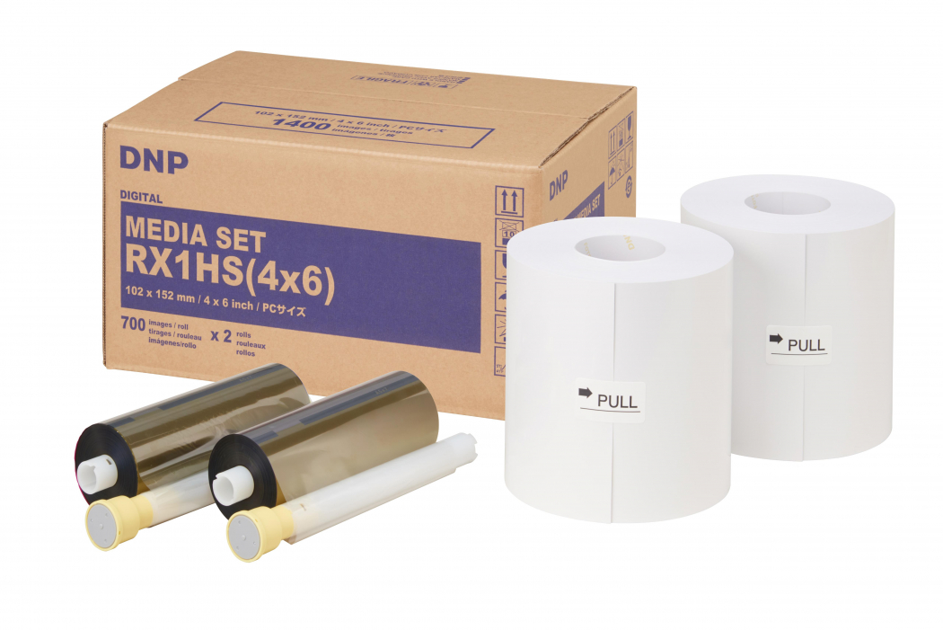 DNP Paper DSRX1HS-6X8 2 Rolls / 350 Prints 15x20 für DS-RX1HS - Foto ...