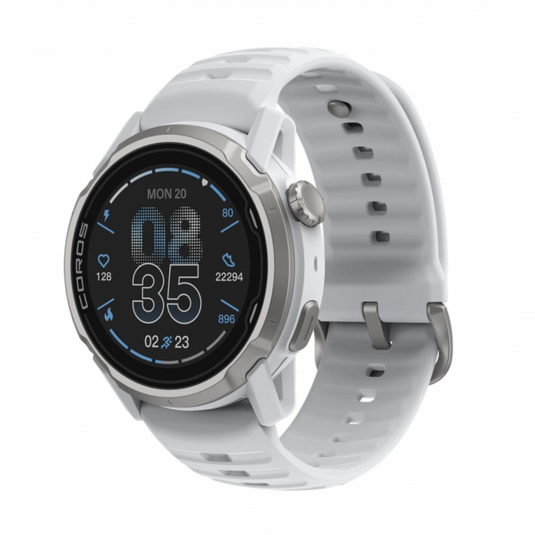 COROS Montre multisport APEX 4 46mm blanche