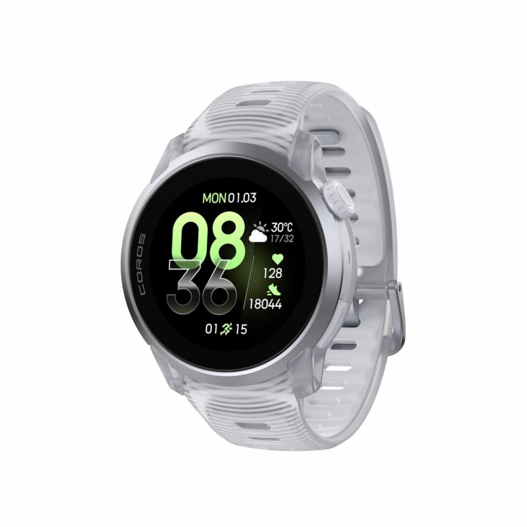 COROS Sportuhr PACE 4 Silikon Cloud White