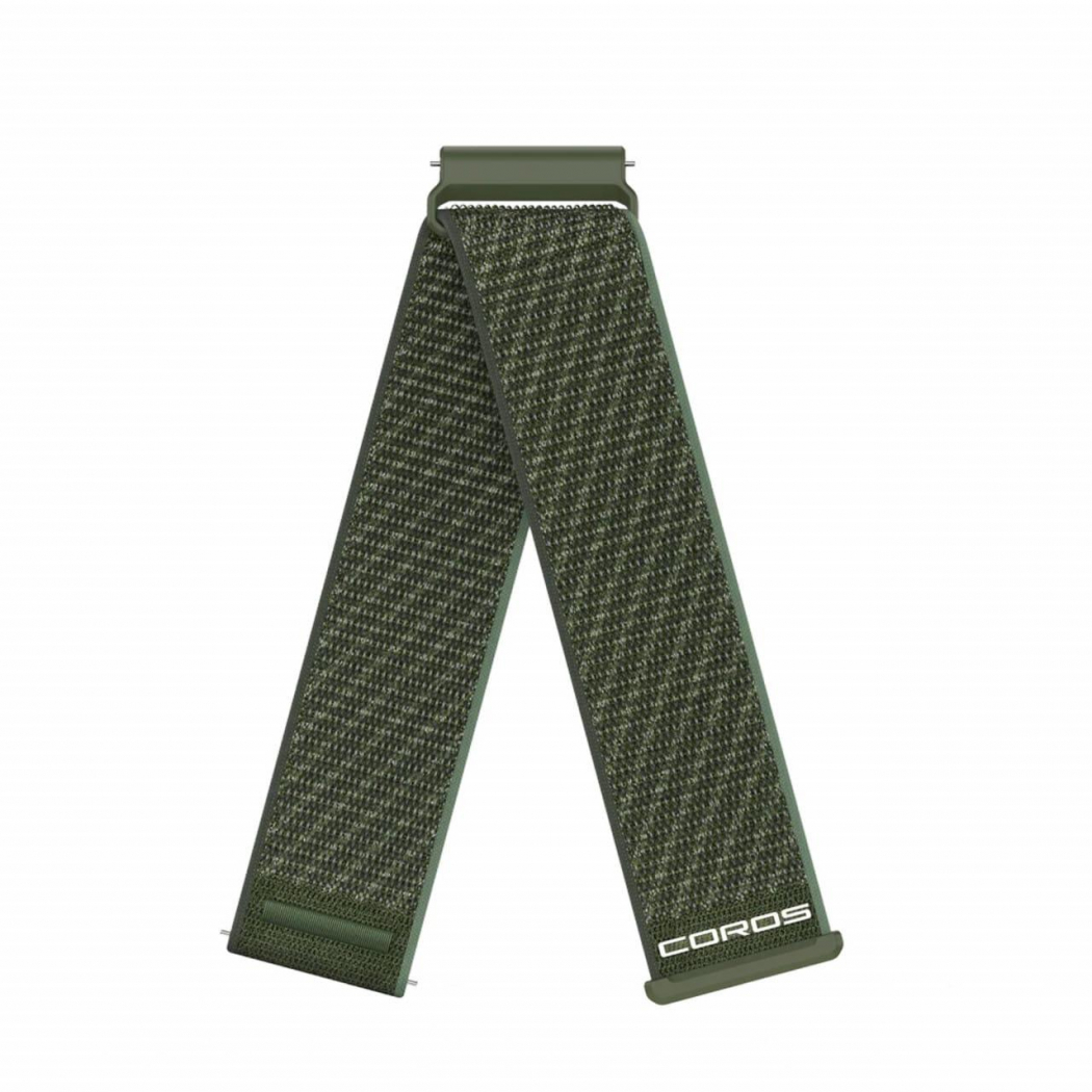 COROS Nylon Ersatzband 22mm APEX 4 42mm Green