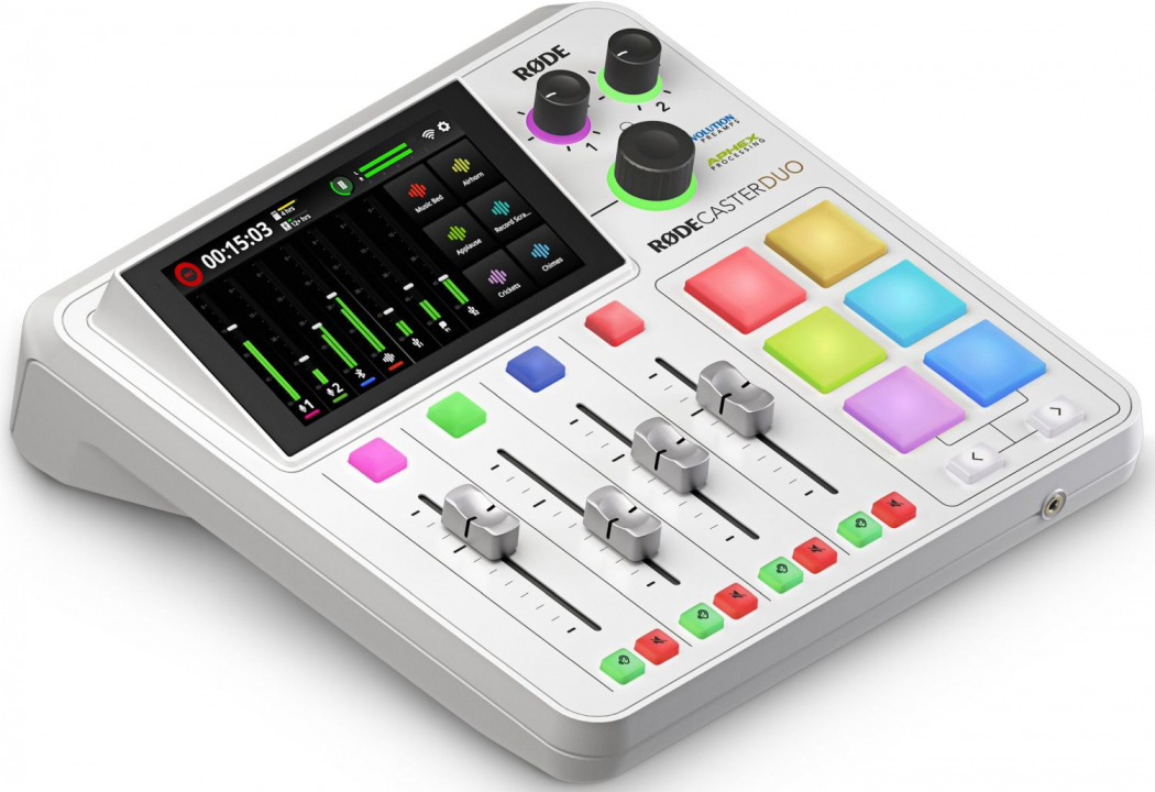 Rode RODECaster Duo white - Foto Erhardt