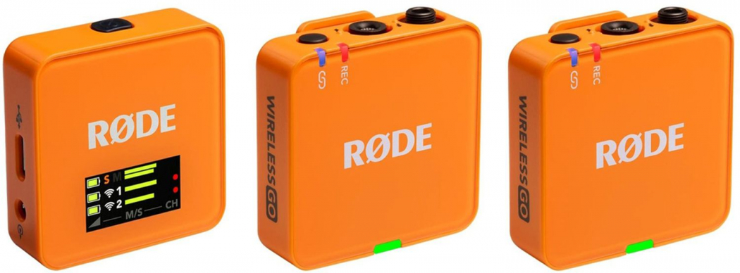 RØDE Wireless GO Gen III orange Microphone